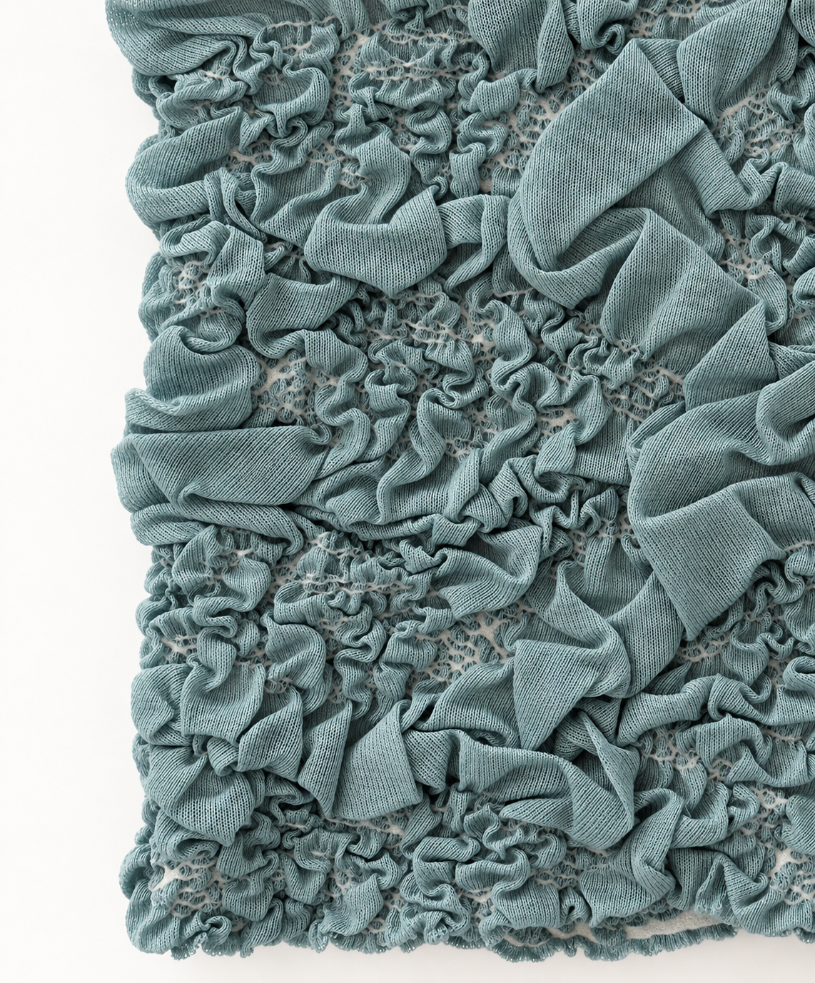 Random Jacquard Knit Vest - D/Blue