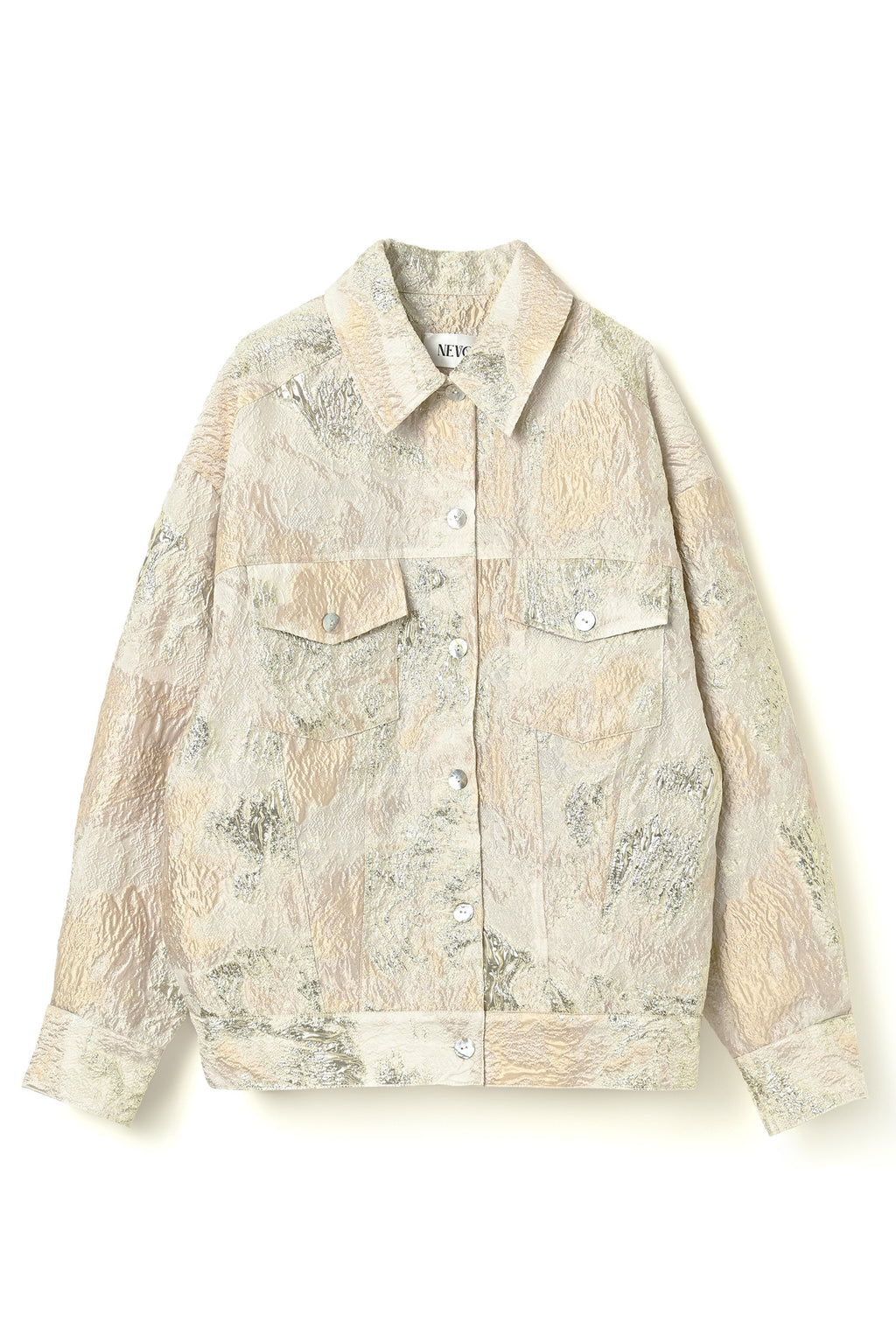 Jacquard Oversized Jacket
