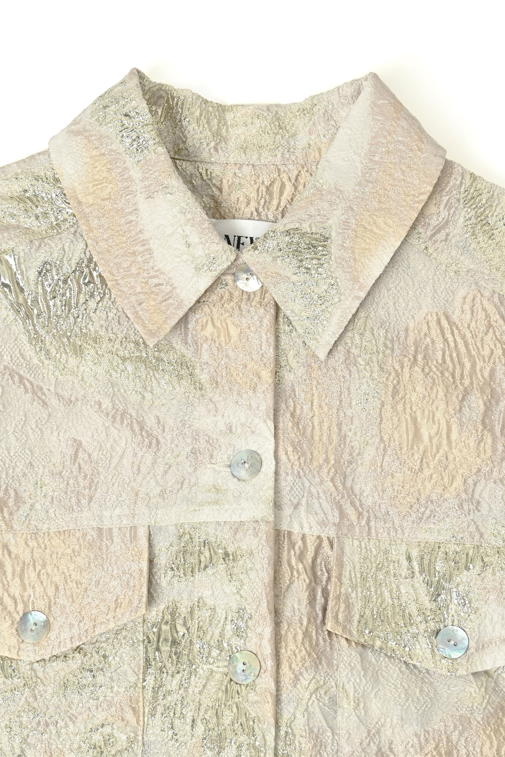 Jacquard Oversized Jacket