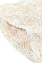 Sparkle Embroidery Lace Easy Pants