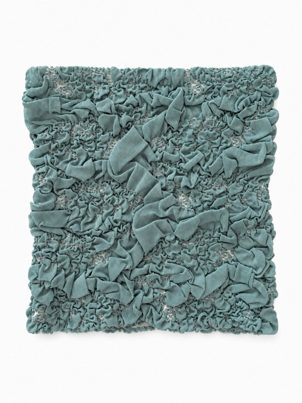Random Jacquard Knit Vest - D/Blue