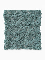 Random Jacquard Knit Vest - D/Blue
