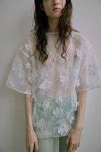 Sheer Bloom Lace Oversized PO