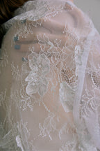 Sheer Bloom Lace Oversized PO