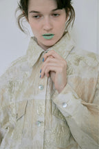 Jacquard Oversized Jacket