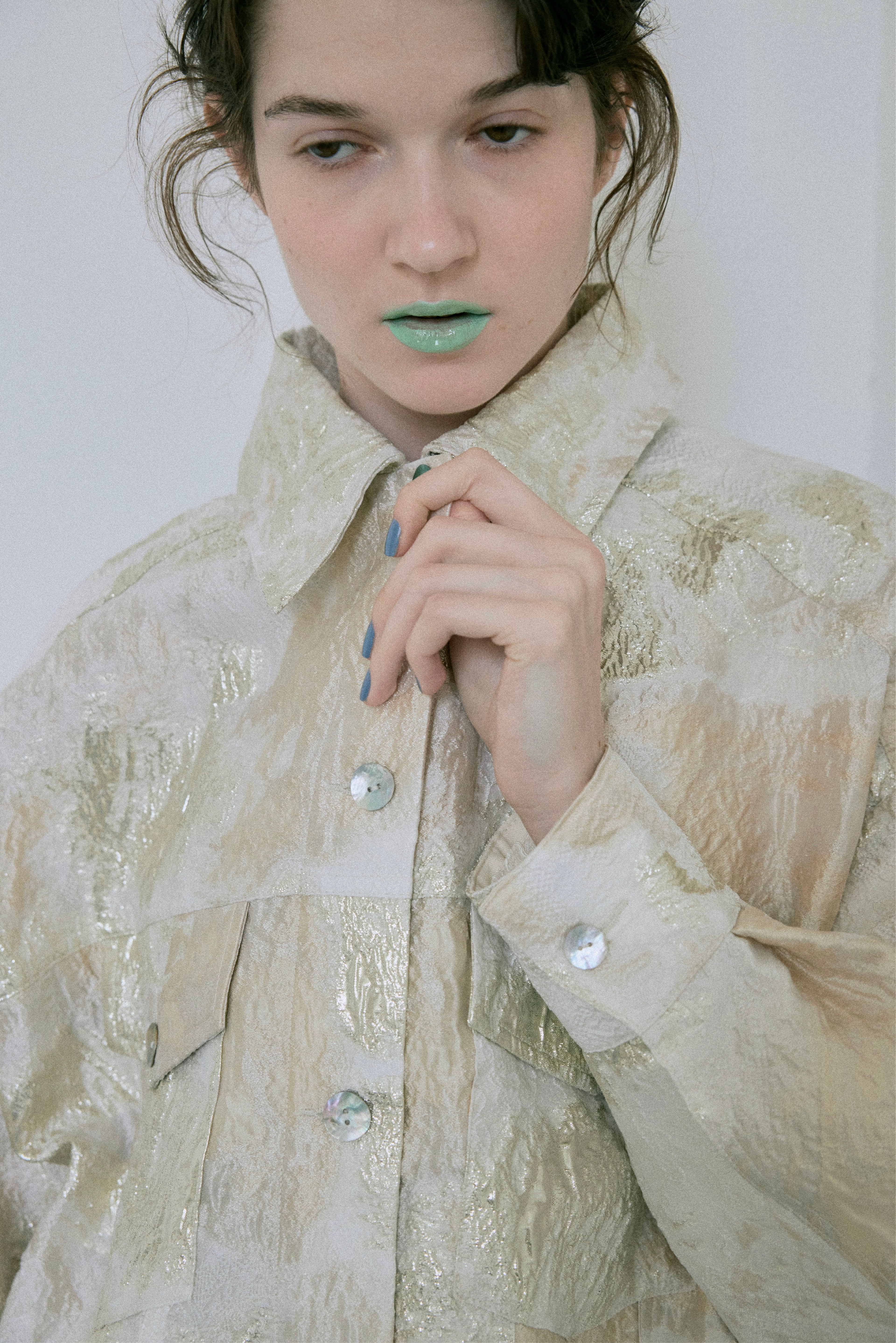 Jacquard Oversized Jacket