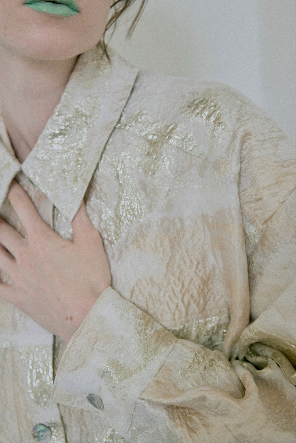 Jacquard Oversized Jacket