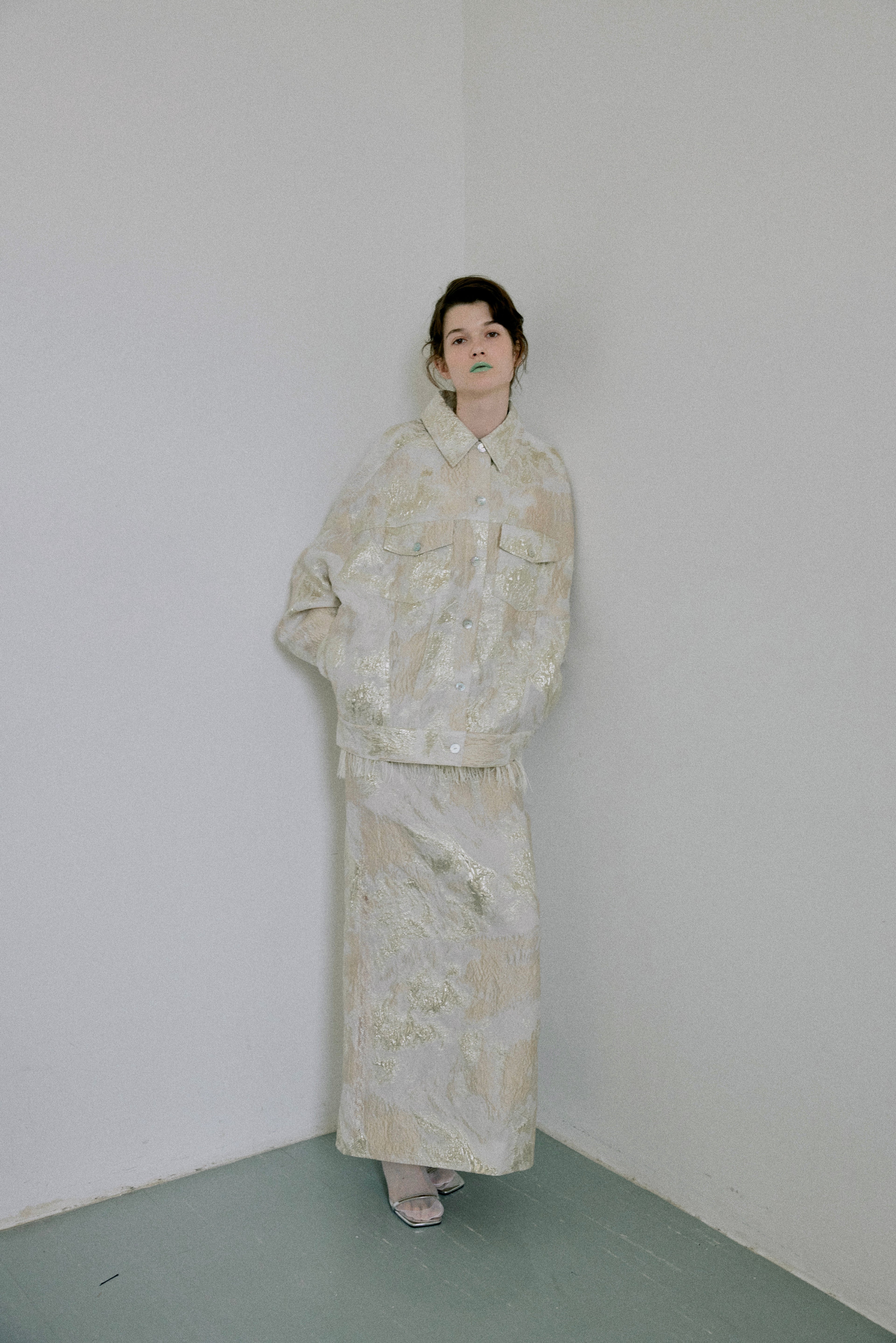 Jacquard Oversized Jacket