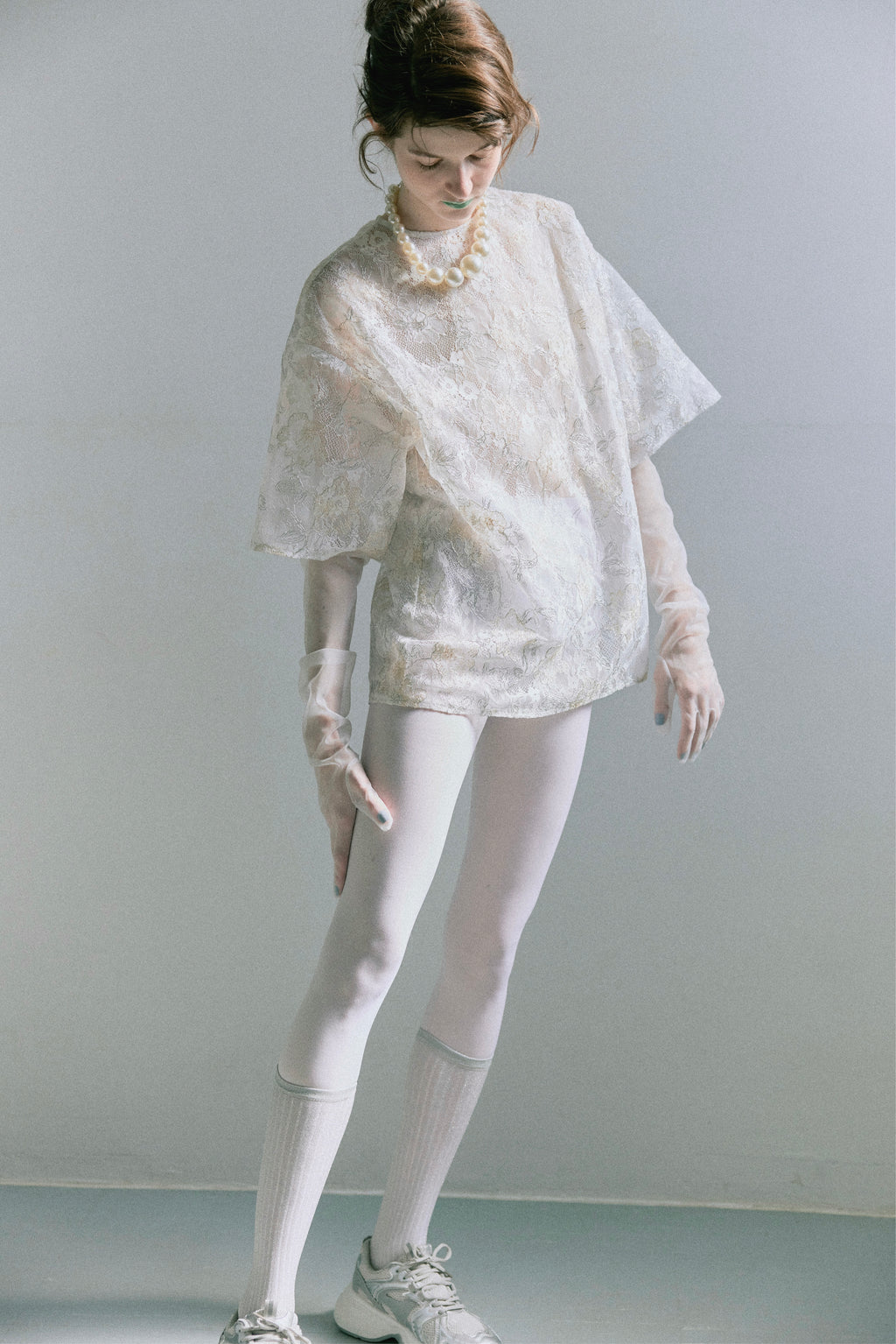 Oversized Sparkle Embroidery Lace PO