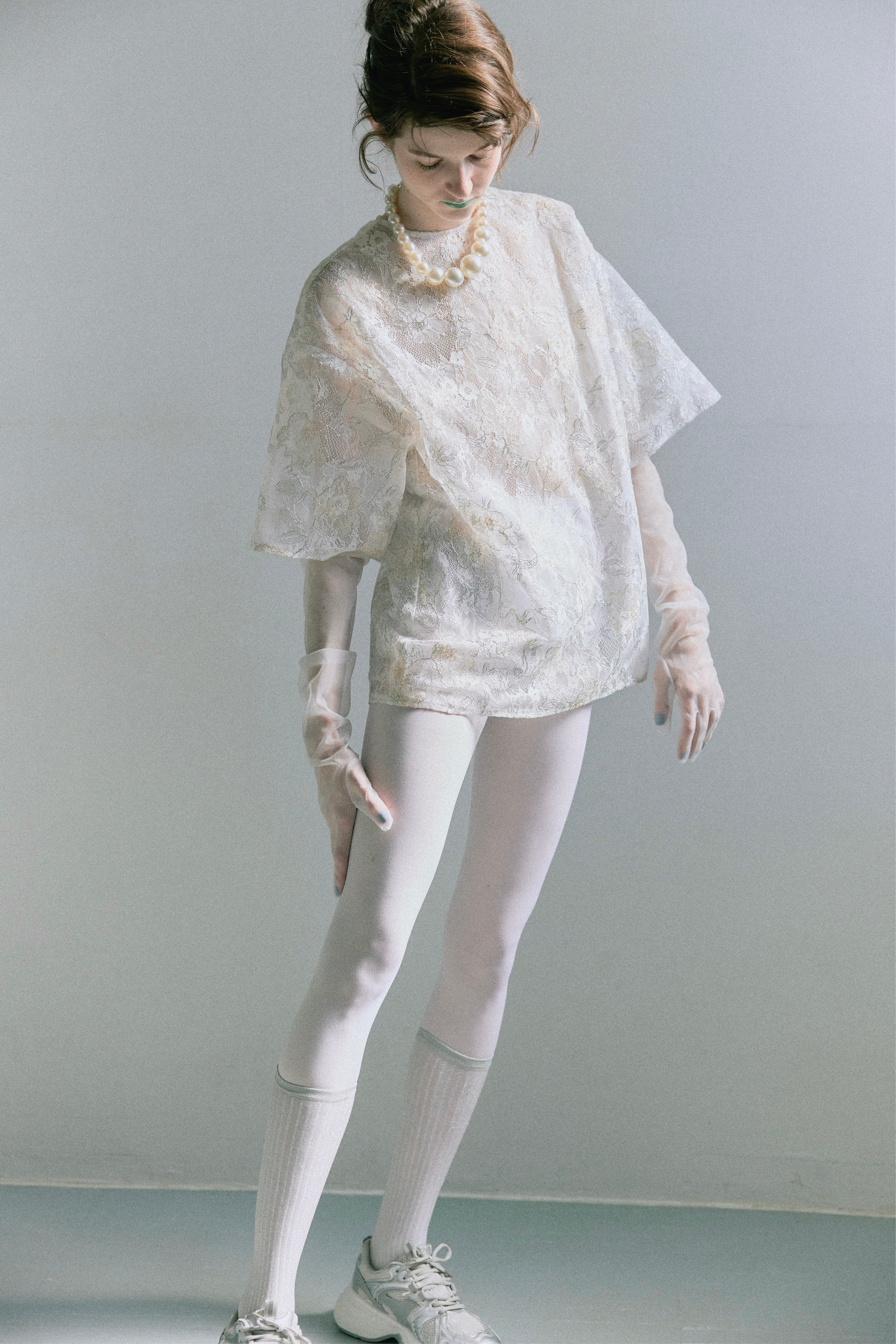 Oversized Sparkle Embroidery Lace PO