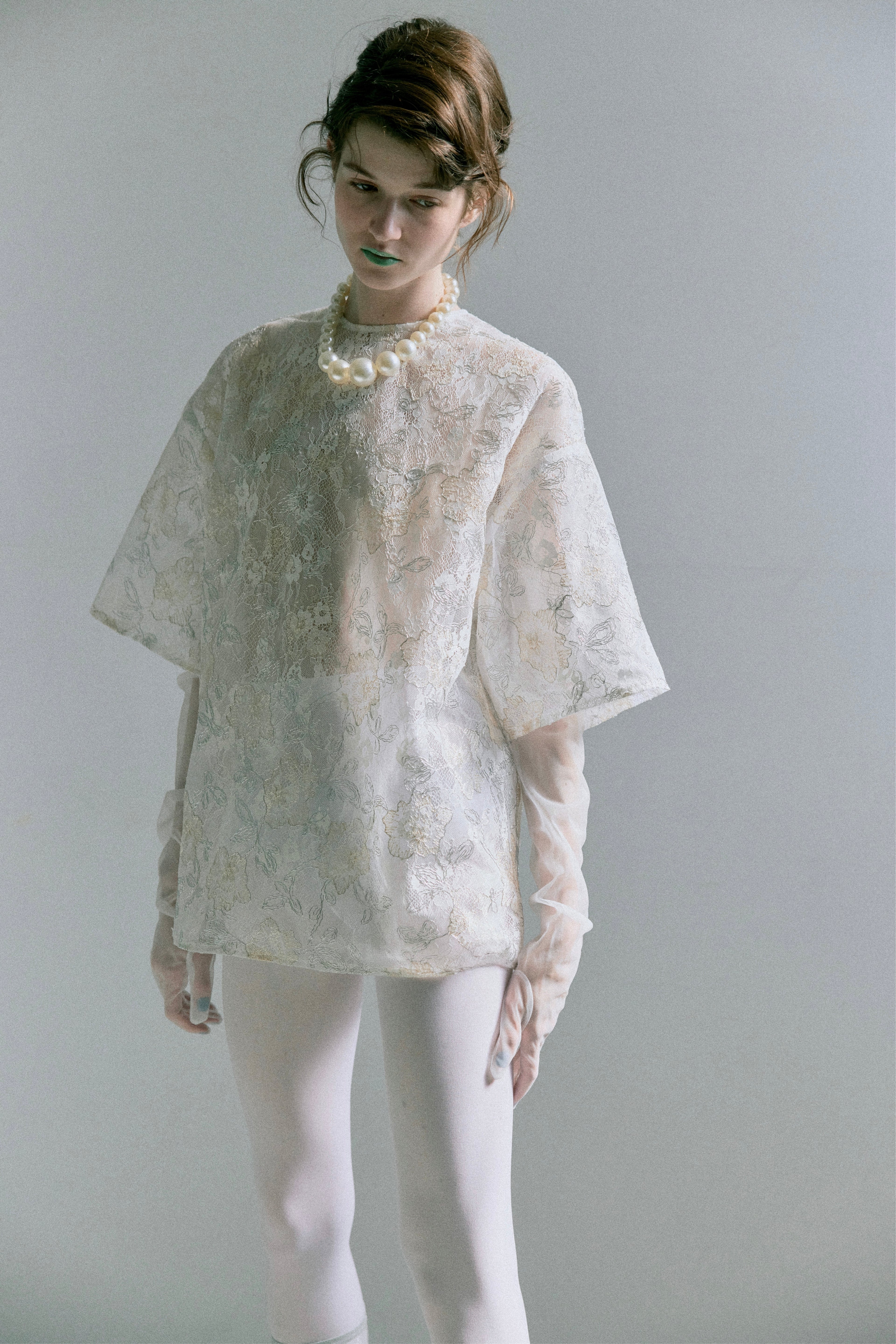 Oversized Sparkle Embroidery Lace PO