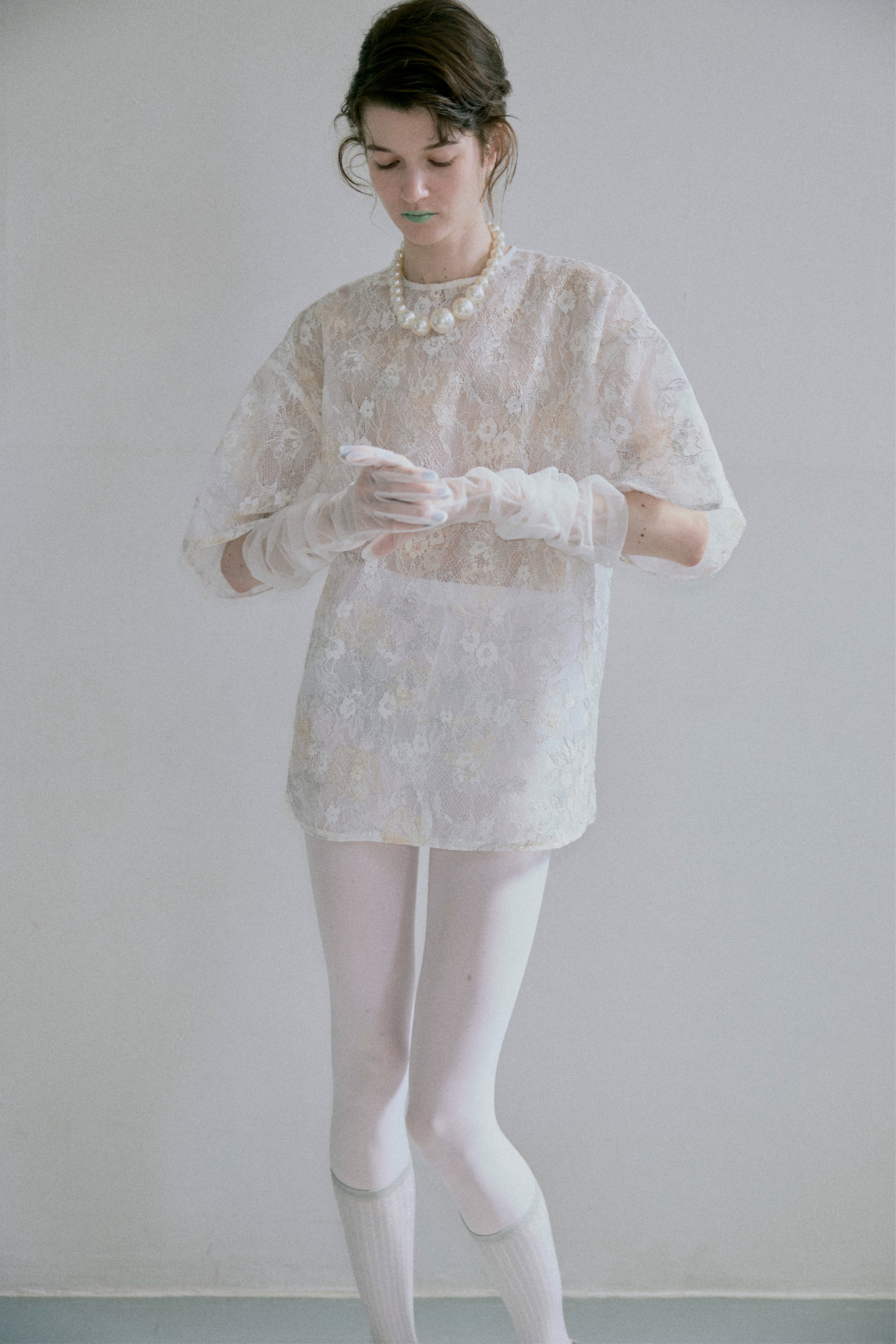 Oversized Sparkle Embroidery Lace PO