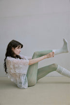 Sheer Bloom Lace Oversized PO