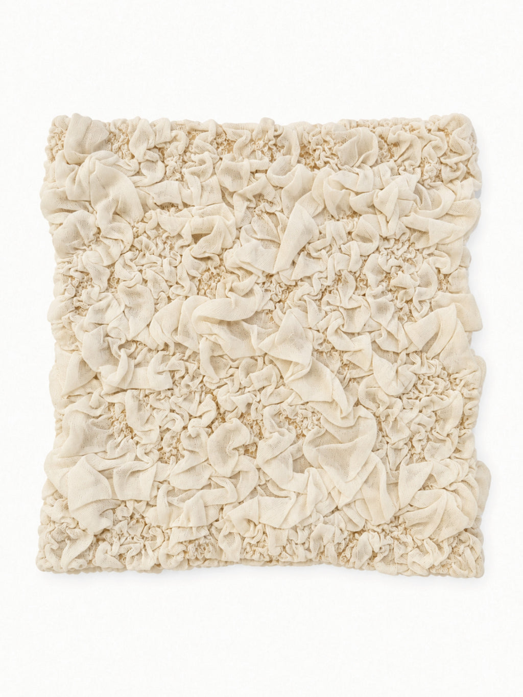 Random Jacquard Knit Vest - Ivory